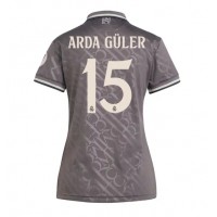 Fotballdrakt Dame Real Madrid Arda Guler #15 Tredjedrakt 2024-25 Kortermet